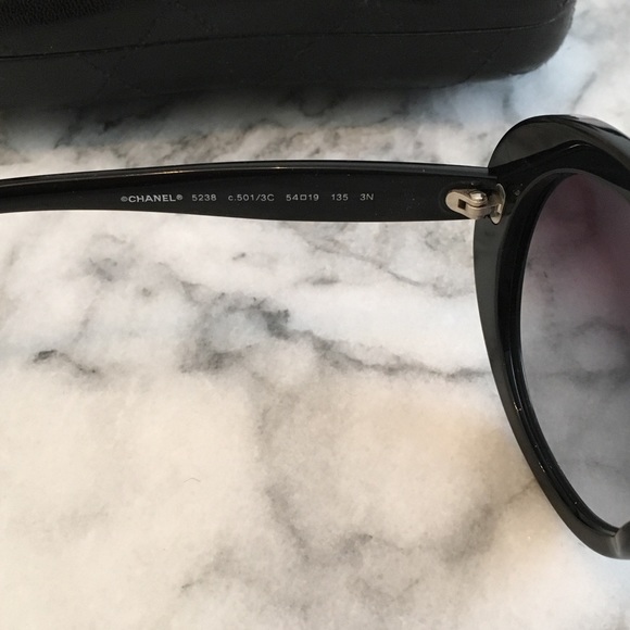 Chanel Round Acetate Sunglasses - Picture 6 of 6
